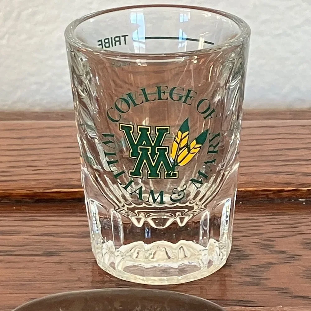 Vintage College of William & Mary Shot Glass